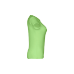 T-shirts personnalisé éco pour femmes en coton 150 g/m² THC Sofia couleur vert clair troisième vue