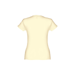 T-shirts personnalisé éco pour femmes en coton 150 g/m² THC Sofia couleur ivoire deuxième vue