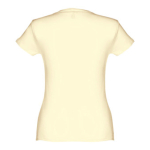 T-shirts personnalisé éco pour femmes en coton 150 g/m² THC Sofia couleur ivoire