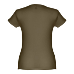 T-shirts personnalisé éco pour femmes en coton 150 g/m² THC Sofia couleur vert foncé