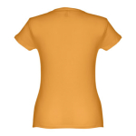 T-shirts personnalisé éco pour femmes en coton 150 g/m² THC Sofia couleur jaune foncé