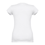 T-shirt col V avec logo pour femmes en coton 150 g/m² THC Athens couleur blanc