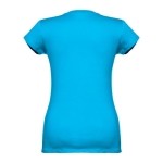 T-shirt col V avec logo pour femmes en coton 150 g/m² THC Athens