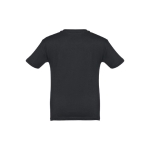 T-shirt personnalisé pour enfants pas cher en coton 150 g/m² THC Quito couleur noir deuxième vue