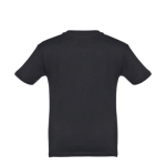 T-shirt personnalisé pour enfants pas cher en coton 150 g/m² THC Quito couleur noir