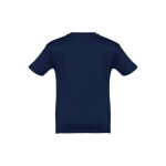 T-shirt personnalisé pour enfants pas cher en coton 150 g/m² THC Quito couleur bleu deuxième vue