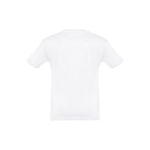 T-shirt personnalisé pour enfants pas cher en coton 150 g/m² THC Quito couleur blanc deuxième vue