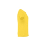 T-shirt personnalisé pour enfants pas cher en coton 150 g/m² THC Quito couleur jaune troisième vue