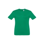 T-shirt personnalisé pour enfants pas cher en coton 150 g/m² THC Quito couleur vert première vue