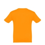 T-shirt personnalisé pour enfants pas cher en coton 150 g/m² THC Quito couleur orange