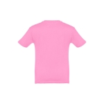 T-shirt personnalisé pour enfants pas cher en coton 150 g/m² THC Quito couleur rose deuxième vue