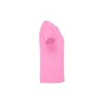 T-shirt personnalisé pour enfants pas cher en coton 150 g/m² THC Quito couleur rose troisième vue