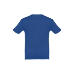 T-shirt personnalisé pour enfants pas cher en coton 150 g/m² THC Quito couleur bleu roi deuxième vue