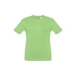T-shirt personnalisé pour enfants pas cher en coton 150 g/m² THC Quito couleur vert clair première vue