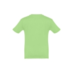 T-shirt personnalisé pour enfants pas cher en coton 150 g/m² THC Quito couleur vert clair deuxième vue