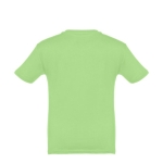 T-shirt personnalisé pour enfants pas cher en coton 150 g/m² THC Quito couleur vert clair