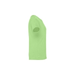 T-shirt personnalisé pour enfants pas cher en coton 150 g/m² THC Quito couleur vert clair troisième vue
