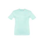 T-shirt personnalisé pour enfants pas cher en coton 150 g/m² THC Quito couleur vert menthe première vue