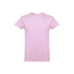 T-shirts avec logo unisexes en coton cardé 190 g/m² THC Ankara couleur lilas première vue