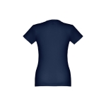 T-shirt cintré sérigraphié pour femmes en coton 190 g/m² THC Ankara couleur bleu deuxième vue