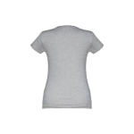 T-shirt cintré sérigraphié pour femmes en coton 190 g/m² THC Ankara couleur gris deuxième vue