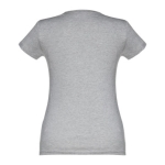 T-shirt cintré sérigraphié pour femmes en coton 190 g/m² THC Ankara couleur gris