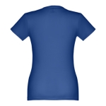 T-shirt cintré sérigraphié pour femmes en coton 190 g/m² THC Ankara couleur bleu roi