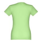 T-shirt cintré sérigraphié pour femmes en coton 190 g/m² THC Ankara couleur vert clair