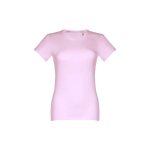 T-shirt cintré sérigraphié pour femmes en coton 190 g/m² THC Ankara couleur lilas première vue