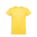 T-shirt promotionnel pour enfants en coton 190 g/m² THC Ankara Kids WH couleur jaune