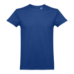 T-shirt promotionnel pour enfants en coton 190 g/m² THC Ankara Kids WH couleur bleu roi première vue