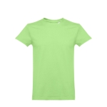 T-shirt promotionnel pour enfants en coton 190 g/m² THC Ankara Kids WH couleur vert clair