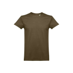 T-shirt promotionnel pour enfants en coton 190 g/m² THC Ankara Kids WH couleur vert militaire première vue