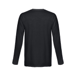 T-shirts unisexes à manches longues en coton 150 g/m² THC Bucharest couleur noir deuxième vue
