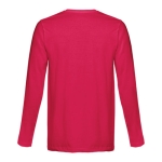 T-shirts unisexes à manches longues en coton 150 g/m² THC Bucharest couleur rouge