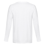 T-shirts unisexes à manches longues en coton 150 g/m² THC Bucharest couleur blanc