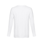 T-shirts unisexes à manches longues en coton 150 g/m² THC Bucharest couleur blanc deuxième vue
