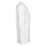 T-shirts unisexes à manches longues en coton 150 g/m² THC Bucharest couleur blanc