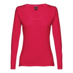 T-shirts publicitaires pour femmes en coton 150 g/m² THC Bucharest couleur rouge