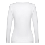 T-shirts publicitaires pour femmes en coton 150 g/m² THC Bucharest couleur blanc