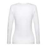 T-shirts publicitaires pour femmes en coton 150 g/m² THC Bucharest couleur blanc