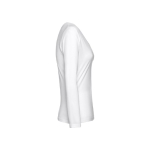 T-shirts publicitaires pour femmes en coton 150 g/m² THC Bucharest couleur blanc troisième vue