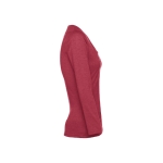 T-shirts publicitaires pour femmes en coton 150 g/m² THC Bucharest couleur rouge chiné troisième vue