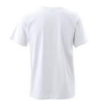 T-shirts publicitaires à manches courtes en coton 130 g/m² Keya couleur blanc