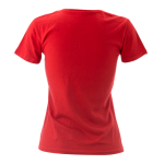 T-shirts avec logo pour femmes en coton 150 g/m² Keya couleur rouge
