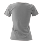 T-shirts avec logo pour femmes en coton 150 g/m² Keya couleur gris