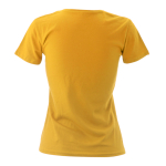 T-shirts avec logo pour femmes en coton 150 g/m² Keya couleur doré