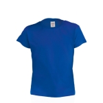T-shirt pour enfants très économique en coton 135 g/m² couleur bleu première vue