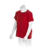 T-shirt pour enfants très économique en coton 135 g/m² couleur rouge deuxième vue