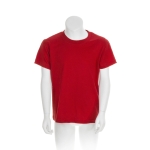 T-shirt pour enfants très économique en coton 135 g/m² couleur rouge troisième vue